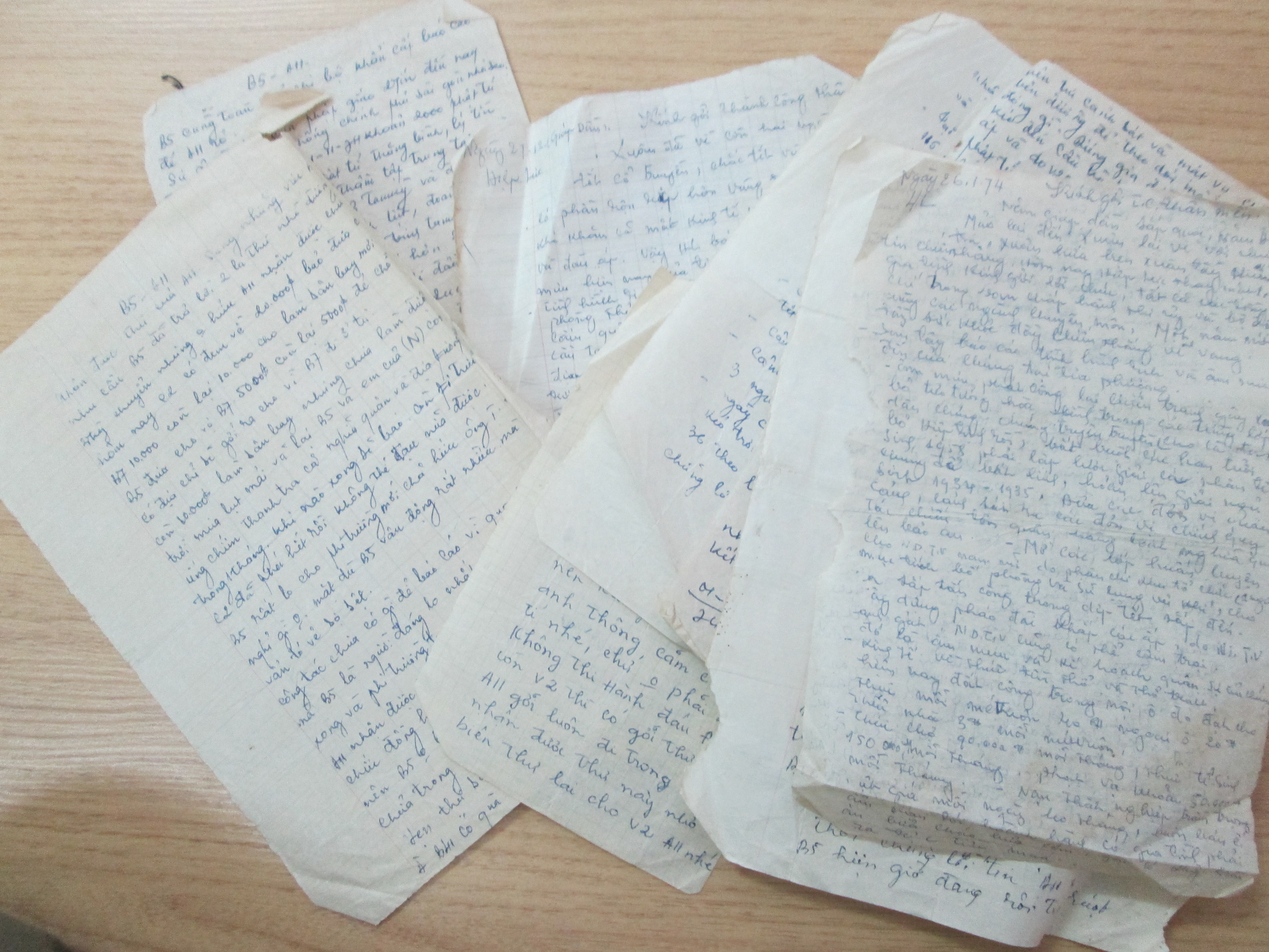 Những lá thư từ B5